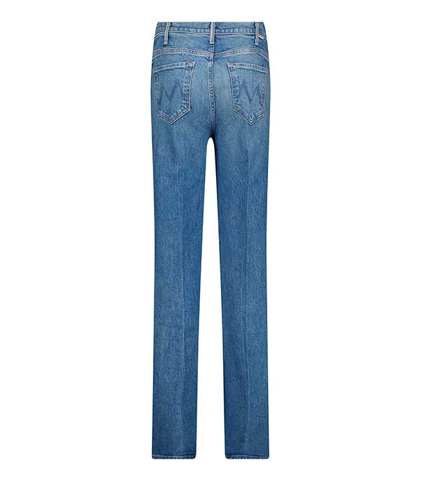 Jean droit The Hustler Roller Heel Tropic Mother