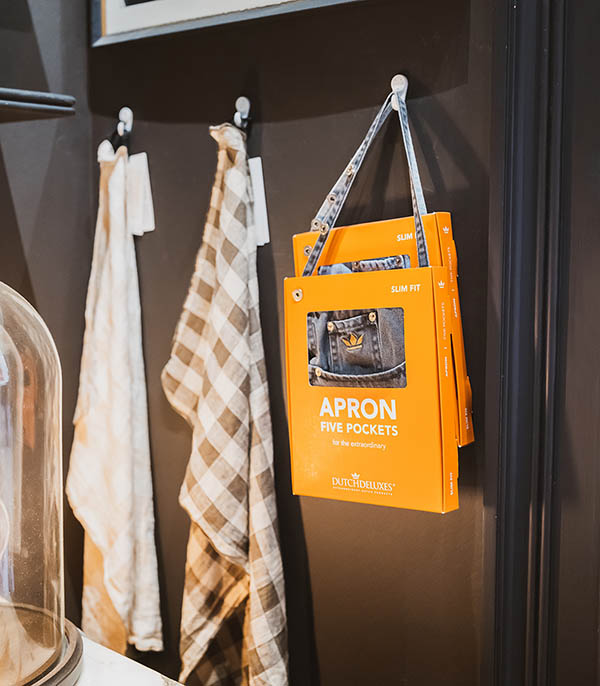 Tablier 5 Poches Coton Denim Bleu Dutchdeluxes