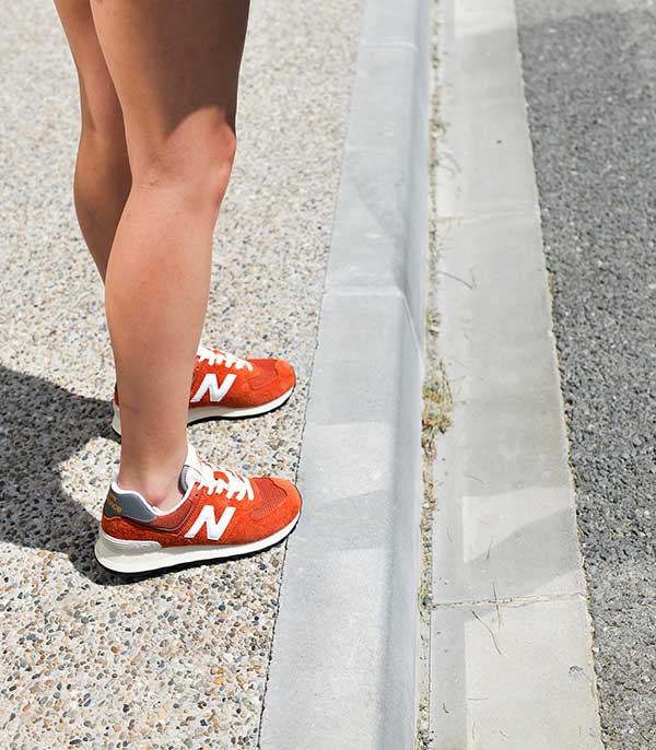 Baskets 574 Orange New Balance