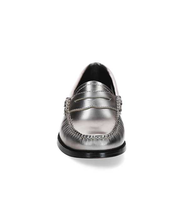 Mocassins Weejun Penny Loafer Argent G.H. Bass & Co.
