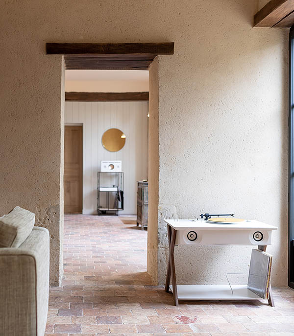 Enceinte LX X Platine en chêne massif  La Boite Concept