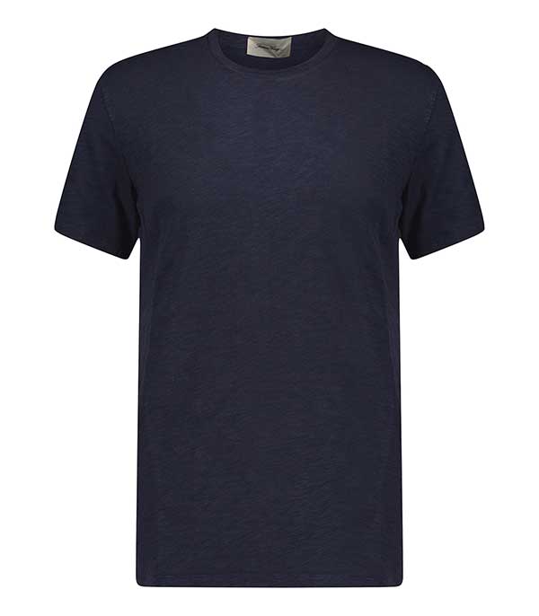 Tee-shirt Homme manches courtes Bysapick Navy American Vintage - Taille XL