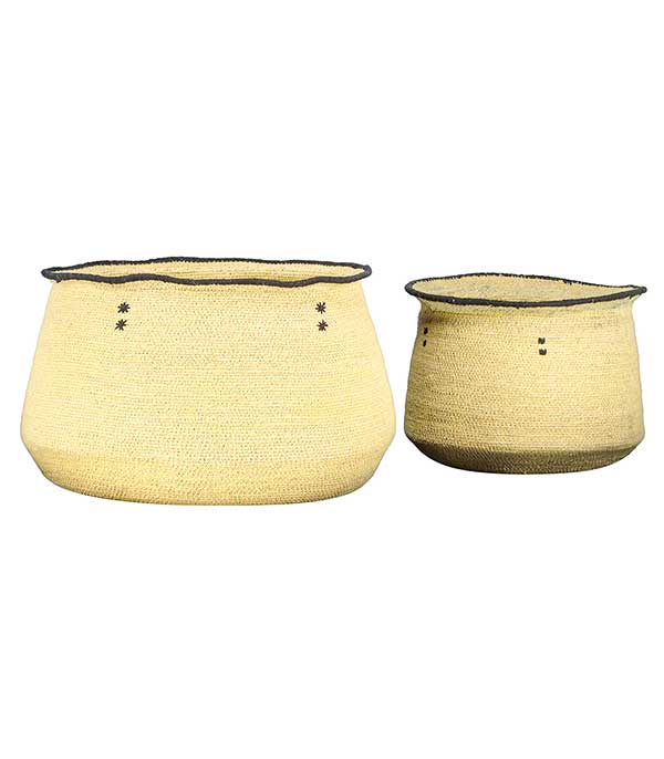 Set de 2 paniers bas Mare Manufactori