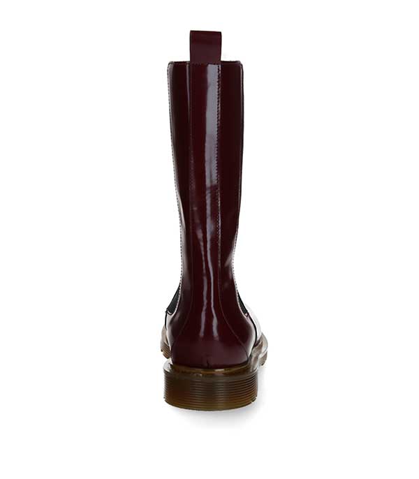 Boots en cuir Tilda Cerise noire Roseanna