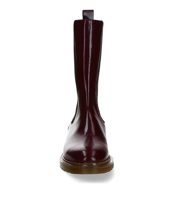 Boots en cuir Tilda Cerise noire Roseanna