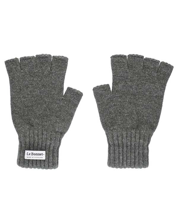 Mitaines homme en laine mérinos Le Bonnet Amsterdam - Taille Taille unique