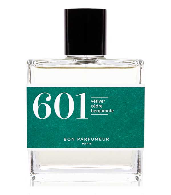 Eau de Parfum 601 Vétiver, Cèdre et Bergamote 100 ml Bon Parfumeur