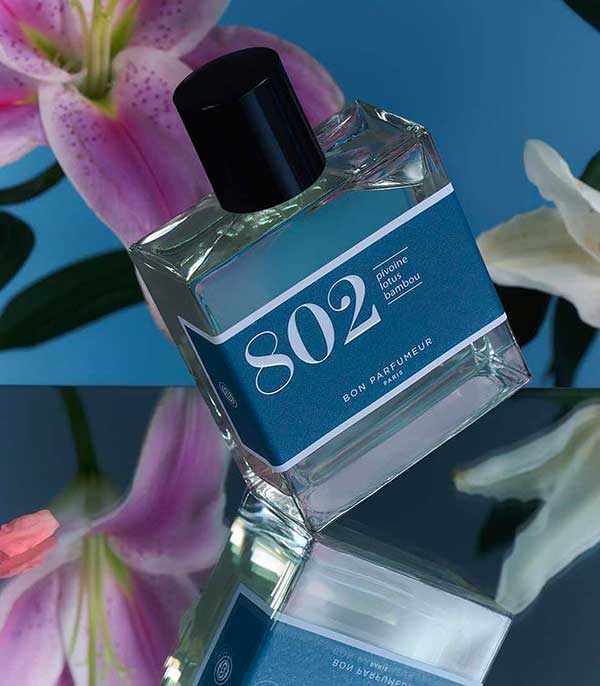 Eau de Parfum 802 Pivoine, Lotus et Bambou 100 ml Bon Parfumeur