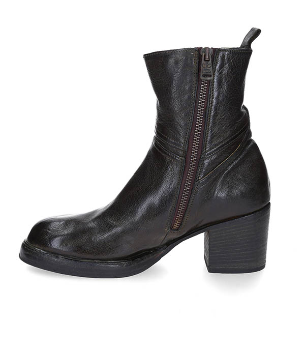 Boots avec empiècements en cuir Kaki King Tartufoli