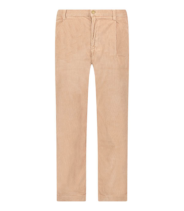 Pantalon en velours côtelé Fresco Cropped Loose Rose Quartz Jane de Boy à -40%