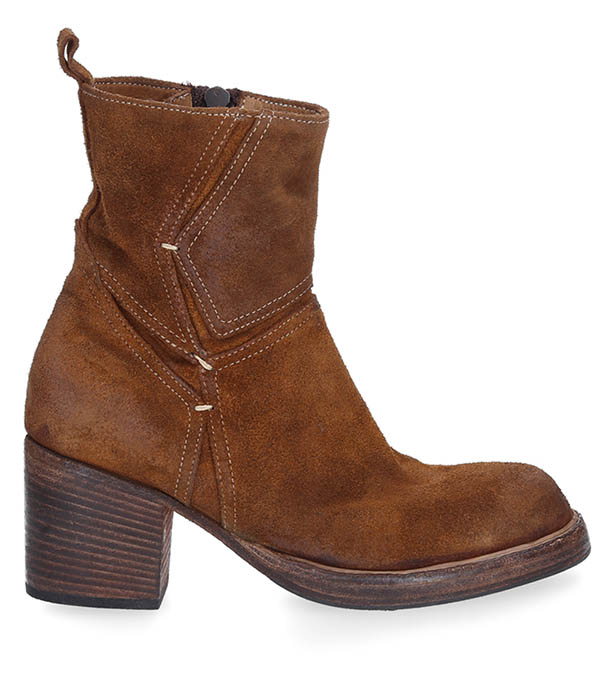 Boots avec empiècements en cuir suédé Sughero King Tartufoli - Taille 36 1/2