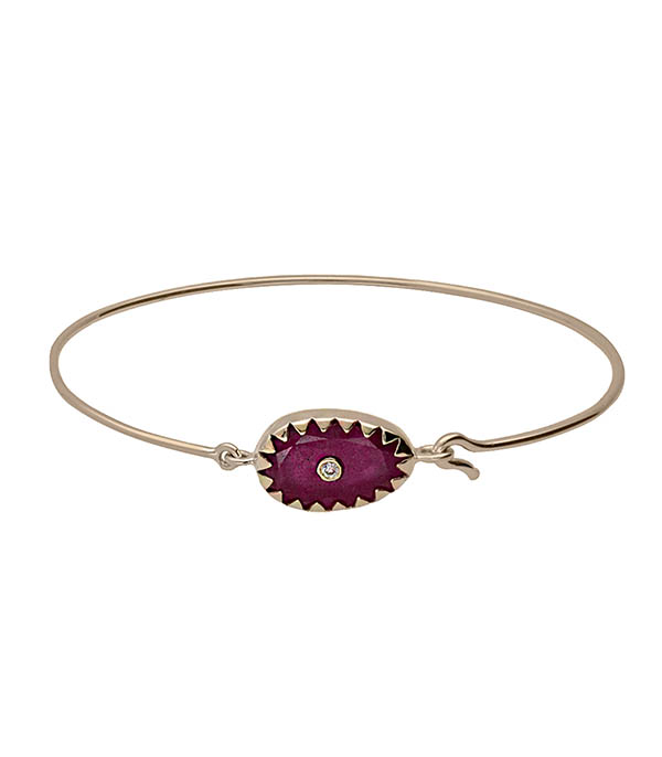 Bracelet Orso Ruby Pascale Monvoisin - Taille M