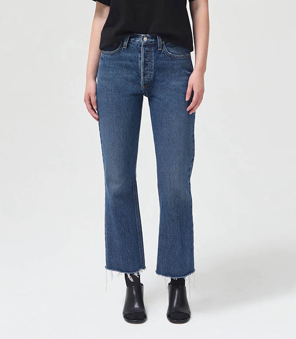 Jean Mid Rise Relaxed Boot Sphere AGOLDE