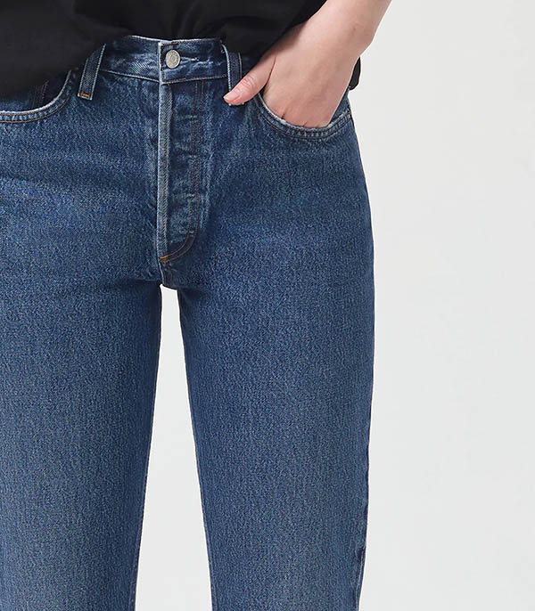 Jean Mid Rise Relaxed Boot Sphere AGOLDE