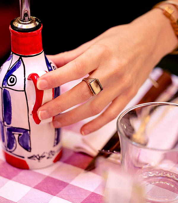 Bague Poppy London Blue Pascale Monvoisin