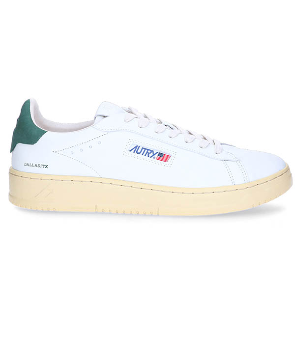 Baskets Dallas Low Goat Nabuk Military Autry - Taille 36 à -70%
