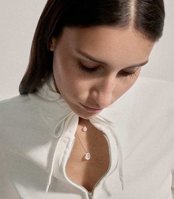 Collier Orso N°1 Moonstone Pascale Monvoisin