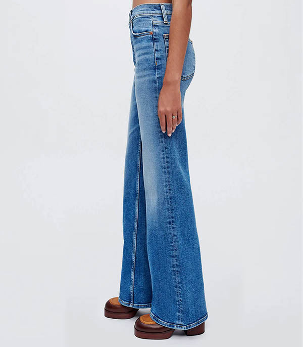 Jean 70s Ultra HighRise Wide Leg Indigo Storm RE/DONE