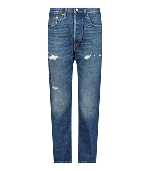 Jean 501® Original Destructed Dark Indigo Levi's