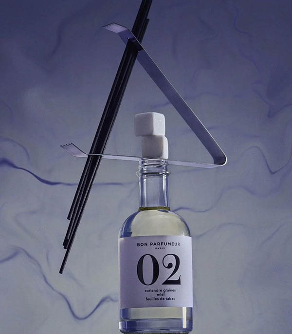 Diffuseur de parfum d’intérieur 02 Graines de coriandre, Miel et Feuilles de Tabac 200 ml Bon Parfumeur
