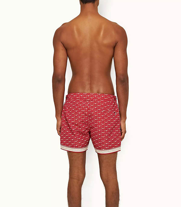 Short de bain homme Setter Vermillion Sea Mist Bandana Orlebar Brown