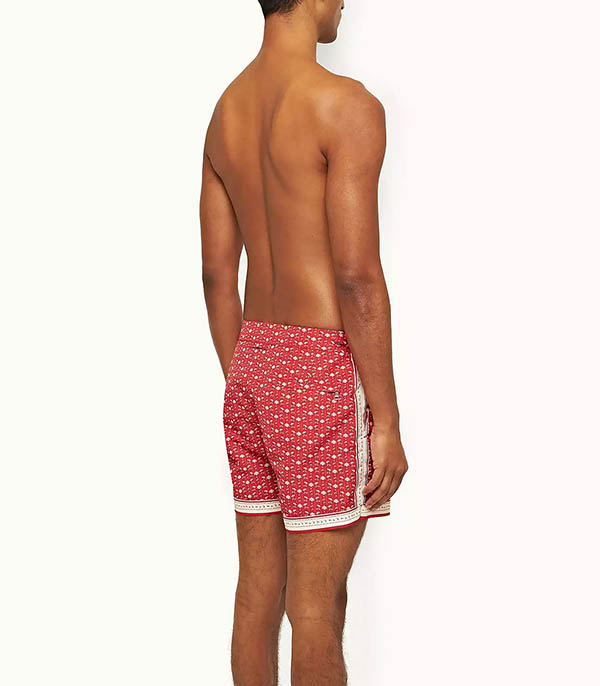 Short de bain homme Setter Vermillion Sea Mist Bandana Orlebar Brown