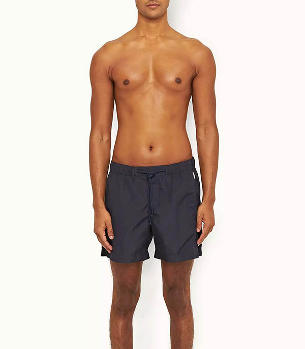 Short de bain homme Bulldog Drawcord Solid Night Iris Orlebar Brown