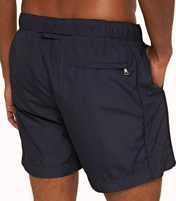 Short de bain homme Bulldog Drawcord Solid Night Iris Orlebar Brown
