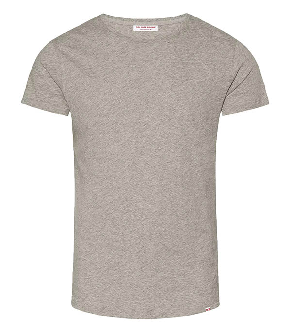 Tee-shirt homme OB-T Seal Grey Orlebar Brown - Taille M
