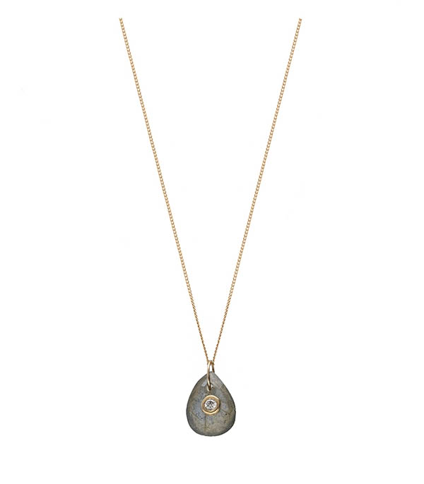 Collier ras de cou Orso Labradorite Pascale Monvoisin