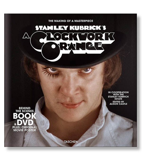 Livre Stanley Kubrick's A Clockwork Orange Livre + DVD Taschen