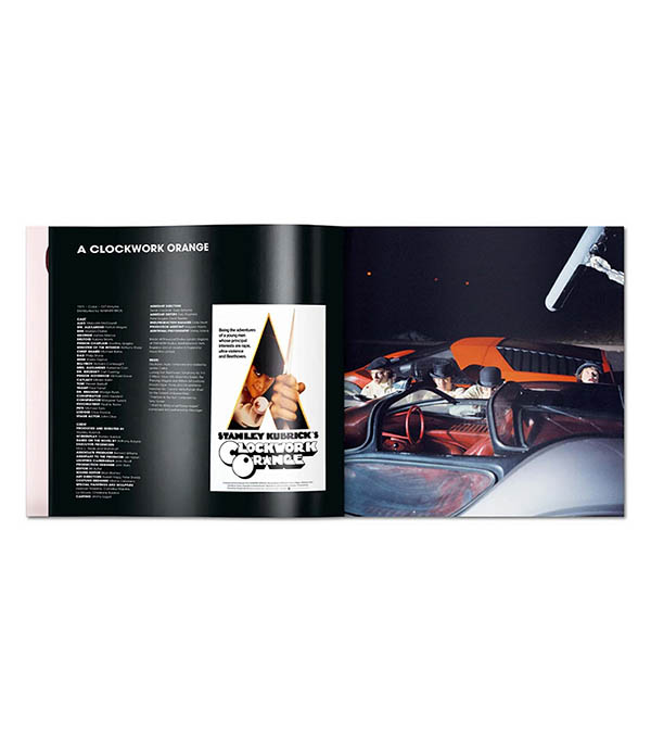 Livre Stanley Kubrick's A Clockwork Orange Livre + DVD Taschen