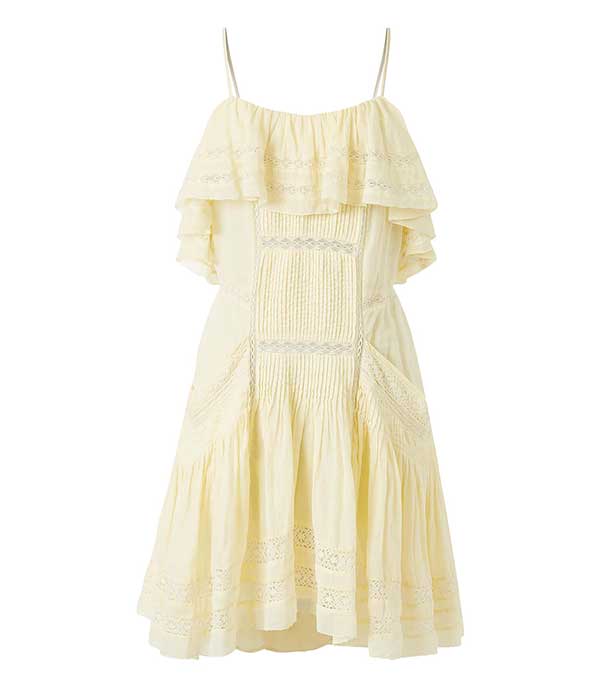 Robe Moly Yellow Marant Étoile à -50%