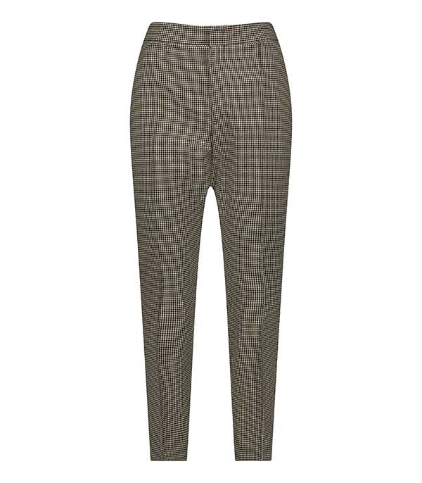 Pantalon Siorilan Vichy Noir & Blanc Isabel Marant - Taille 36 à -50%