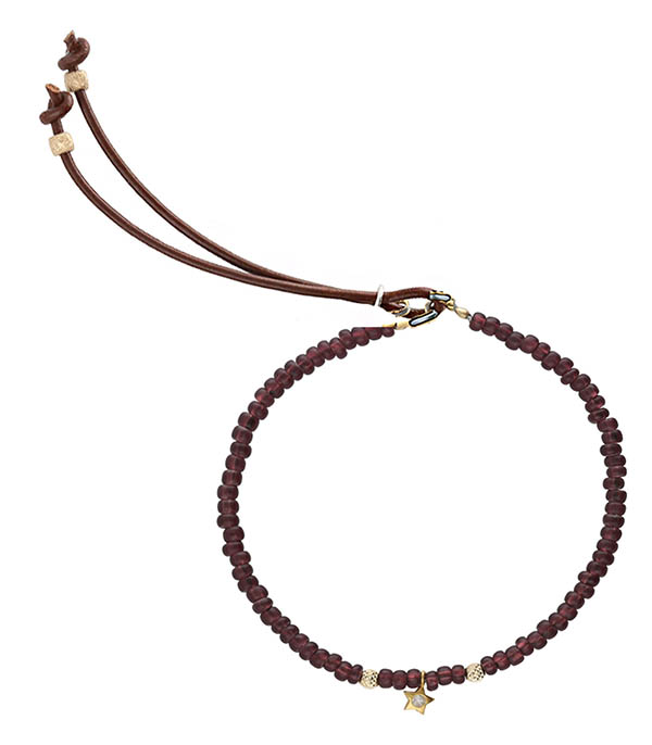 Bracelet Mimi Aubergine Catherine Michiels