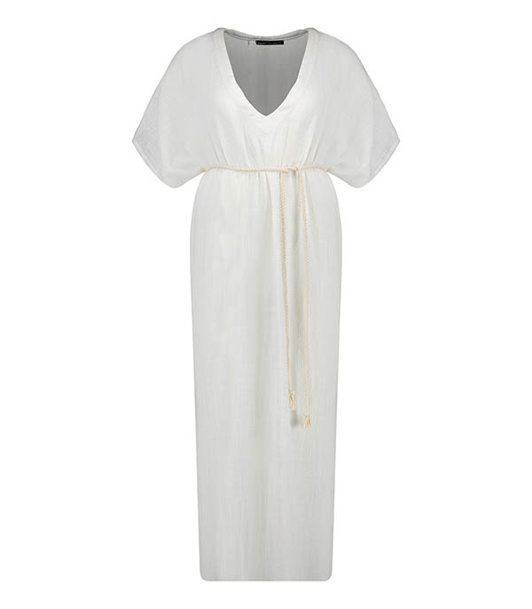 Robe kaftan Palma de Mallorca Off White Maison Saint Julien - Taille XS/S