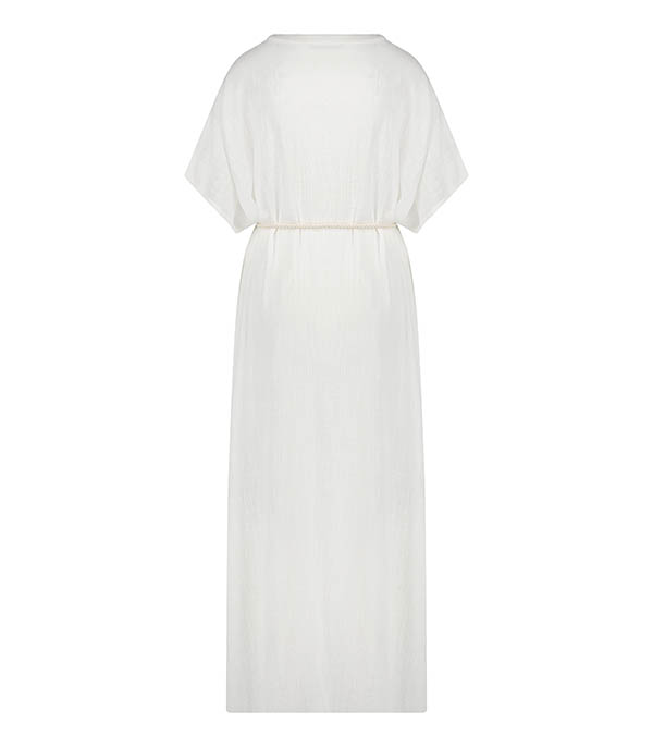 Robe kaftan Palma de Mallorca Off White Maison Saint Julien