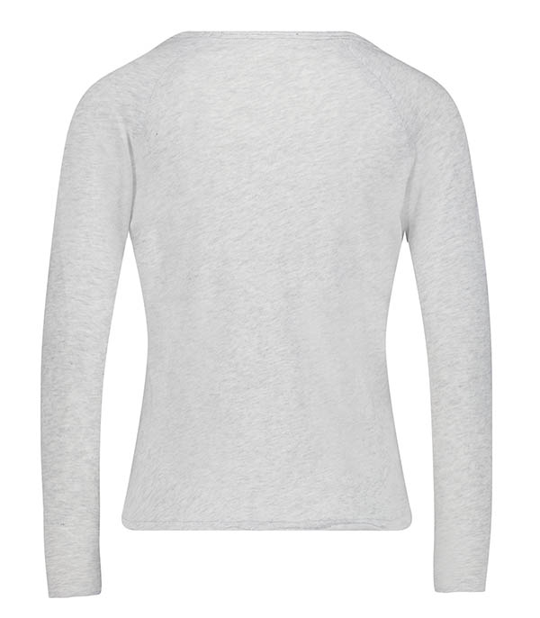 Tee-shirt Sonoma manches longues Arctique Chiné American Vintage