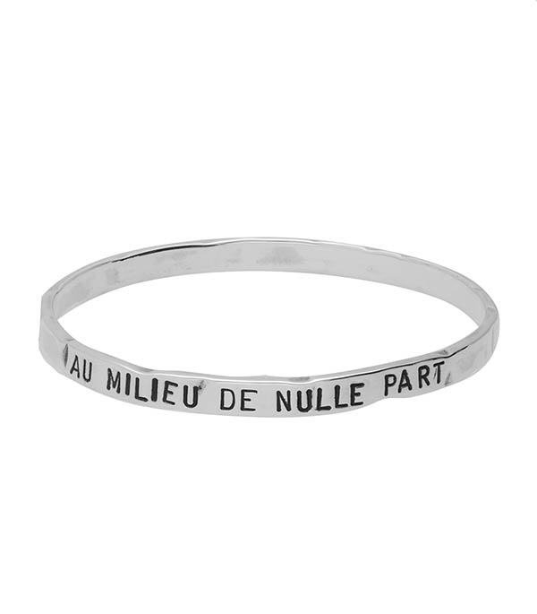 Jonc Au milieu de nulle part Serge Thoraval - Taille M