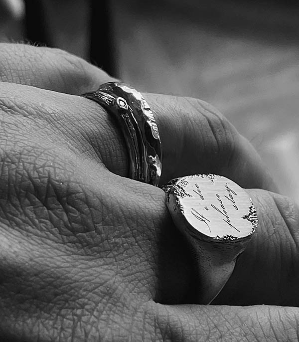 Bague Please Stay Red Gold Tó Garal