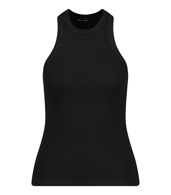 Débardeur Eva Noir Anine Bing - Taille XS