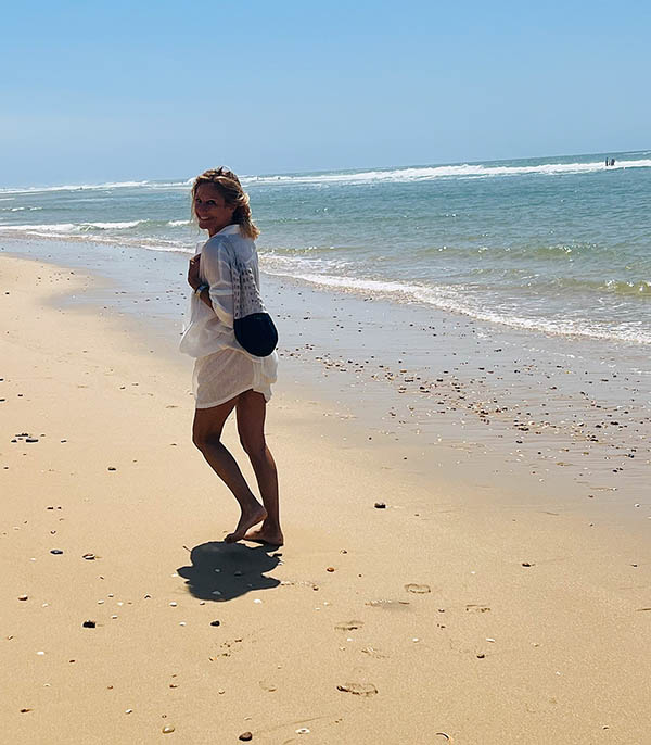 Sac Capitaine Crochet Ecru et Bleu Marine soKpsul