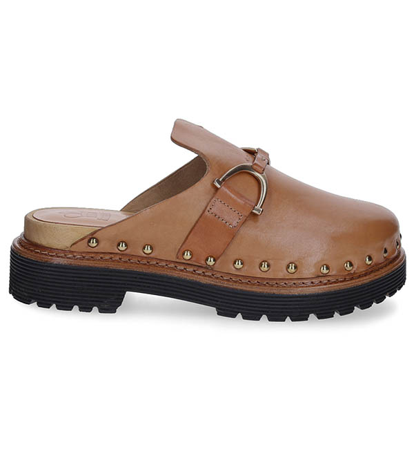 Sabot Vacheta Beige King Tartufoli - Taille 36