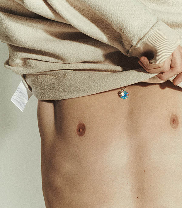 Pendentif  Hydra Pascale Monvoisin