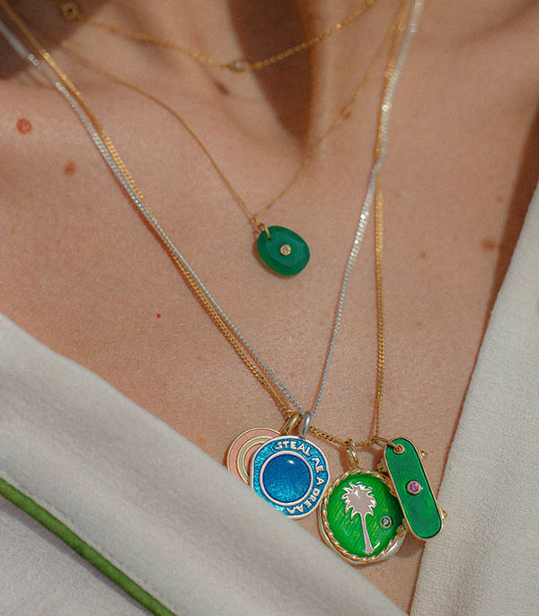 Pendentif  Hydra Pascale Monvoisin