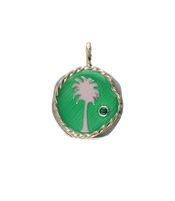 Pendentif  Faro Green Pascale Monvoisin