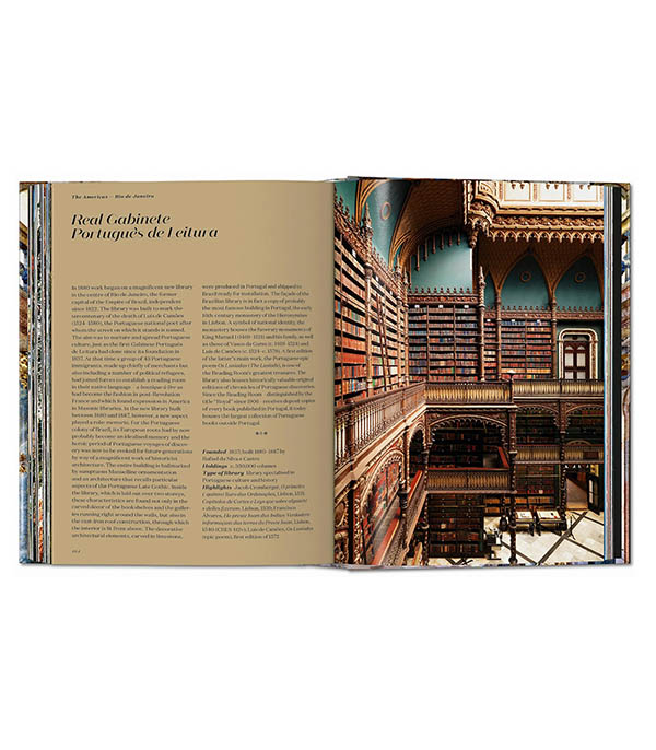 Livre Massimo Listri. The World’s Most Beautiful Libraries. 40th Ed. Taschen