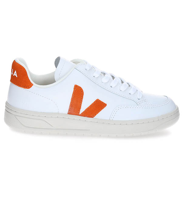 Baskets V-12 Leather White Pumpkin Veja - Taille 41 à -40%