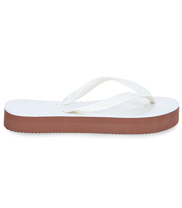 Tongs Femme Flatform Slim Fleur de Tiaré Beach Originals