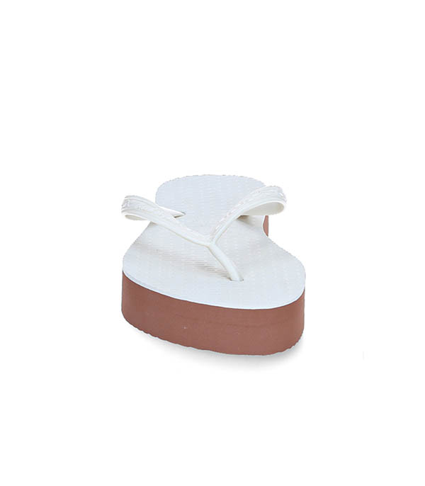 Tongs Femme Flatform Slim Fleur de Tiaré Beach Originals